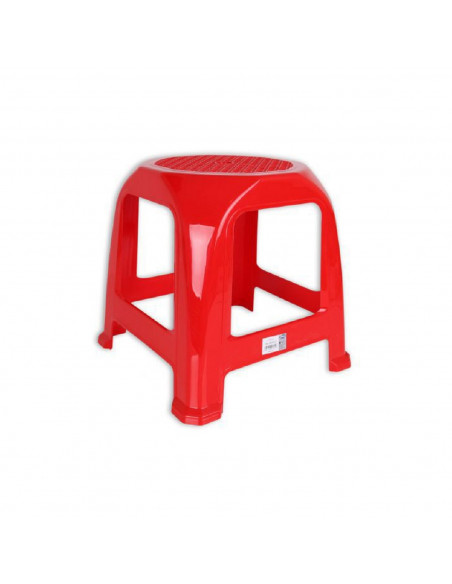 Taburete infantil multiusos de plástico 33 x 26 x 26, banqueta, asiento para niños, resistente y muy ligero, idel para interior