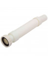 Tradineur - Tubo flexible de desagüe para fregadero, manguera de drenaje, sifón de plástico para lavabo, extensible de 260-813 m