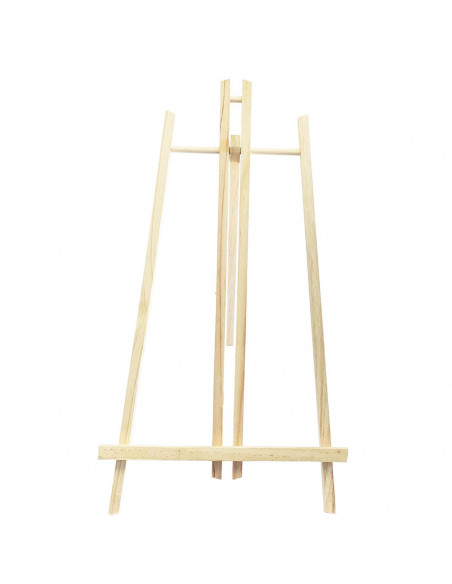 Mini caballete de madera de pino 35 x 24 cm, caballete plegable de mesa para pintar, soporte de lienzos, pinturas al óleo, acríl