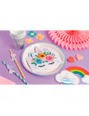 Tradineur - Pack de 20 servilletas de papel, diseño de unicornio, 2 capas, biodegradables, reciclables, fiestas, celebraciones,