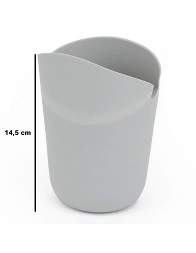 Tradineur - Palomitero para microondas de silicona, recipiente, cuenco plegable para cocinar palomitas de maíz, libre de BPA, ap