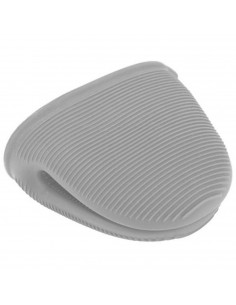 Tradineur - Manopla de silicona para horno, guante antideslizante resistente al calor para hornear, cocina, barbacoa, apta para