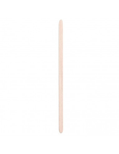 Tradineur - Pack de 100 paletinas de madera para café, biodegradables, 100% reciclables, extra resistentes, higiénicas, ecológic