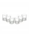 Tradineur - Vaso de chupito modelo "CoK" - Fabricado en cristal - Ideal para Servir licores, celebraciones, fiestas (Ø 5 x 4,5 c