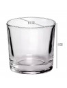 Tradineur - Vaso de chupito modelo "CoK" - Fabricado en cristal - Ideal para Servir licores, celebraciones, fiestas (Ø 5 x 4,5 c