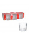 Tradineur - Vaso de chupito modelo "CoK" - Fabricado en cristal - Ideal para Servir licores, celebraciones, fiestas (Ø 5 x 4,5 c