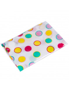 Tradineur - Bolsa salva espacio estampada, guardar ropa al vacío, almacenaje, ahorro de espacio, envasar prendas, ropa de cama,