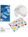 Tradineur - Bolsa salva espacio estampada, guardar ropa al vacío, almacenaje, ahorro de espacio, envasar prendas, ropa de cama,