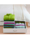Tradineur - Bolsa salva espacio estampada, guardar ropa al vacío, almacenaje, ahorro de espacio, envasar prendas, ropa de cama,