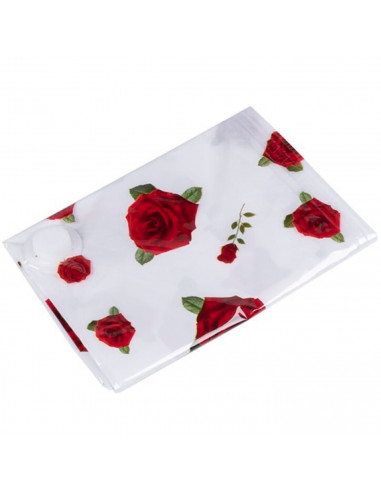 Tradineur - Bolsa salva espacio estampada, guardar ropa al vacío, ahorro de espacio, almacenaje, envasar prendas, ropa de cama,