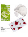 Tradineur - Bolsa salva espacio estampada, guardar ropa al vacío, ahorro de espacio, almacenaje, envasar prendas, ropa de cama,