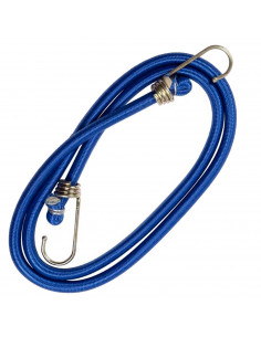 Tradineur - Pulpo trenzado elástico con gancho de plástico - Longitud de 120 cm - Cuerda elástica multiusos - Fabricado en PVC -