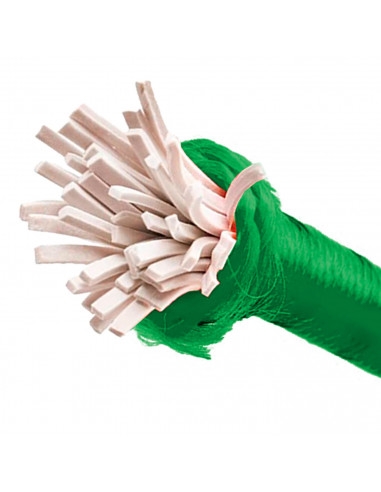 Tradineur - Pulpo Elástico trenzado, gancho de plástico - Longitud de 180 cm - Cuerda elástica multiusos - Fabricado en PVC - Ø
