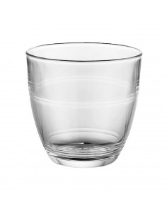 Set de 4 vasos de cristal 16 cl, pack de vasos, diseño clásico, resistentes al choque térmico, ligeros, aptos para lavavajillas,