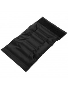 Tradineur - Enfriador de botellas de vino y cava ajustable, reutilizable, plástico y gel, cierre de velcro, funda frío impermeab
