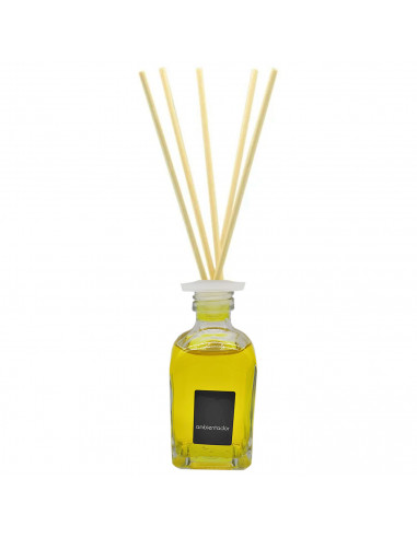 Tradineur - Ambientador con aroma de citronela, repelente de insectos, anti mosquitos, incluye 7 varillas de madera,  uso interi