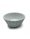 Tradineur - Cuenco con forma redonda - Fabricado en porcelana - Apto para lavavajillas y microondas - Ø 9 x 4 cm - Color Blanco