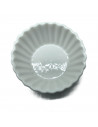 Tradineur - Cuenco con forma redonda - Fabricado en porcelana - Apto para lavavajillas y microondas - Ø 9 x 4 cm - Color Blanco