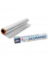 Tradineur - Rollo de papel de aluminio para la cocina - Fabricado en España - Uso Alimentario - Apto para horno - Longitud de 16