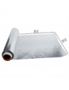 Tradineur - Rollo de papel de aluminio para la cocina - Fabricado en España - Uso Alimentario - Apto para horno - Longitud de 16
