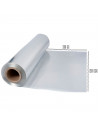Tradineur - Rollo de papel Industrial de aluminio para la cocina - Fabricado en España - Uso Alimentario - Longitud de 30 Metros