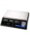 Tradineur - Báscula digital para cocina - Escala de frutas - Funciones Múltiples - Operaciones Cero, Tara - 40 kg Peso Max - 11