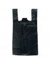 Tradineur - Pack de 54 bolsas de plástico tipo camiseta, reutilizables, recicladas, gran resistencia, cumplen normativa, grosor