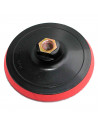 Tradineur - Disco de lijado, plato compatible con lijadoras, amoladoras angulares, pulidoras, incluye enganche de rosca, 12500 R