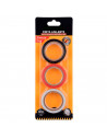 Tradineur - Pack de 3 cintas aislantes autoadhesivas de pvc, instalaciones eléctricas, reparar, proteger y agrupar cables, brico