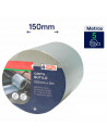 Tradineur - Cinta adhesiva de butilo, extra fuerte, impermeable, multiusos, sellador, reparar fugas de agua, grietas, juntas, br