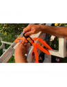 Tradineur - Pack de 2 Correas de amarre con trinquete - Ideal para motos, pickup, remolques, etc - Longitud de 2,5 Metros