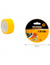 Tradineur - Cinta americana con fuerte adherencia, universal, resistente, impermeable, corte fácil, reparar, sellar, reforzar, f