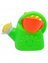 Tradineur - Set de regadera, pala y rastrillo de playa, plástico, juguete infantil, jugar en la arena, parque, jardín, regalo pa