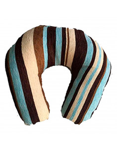 Tradineur - Cojín/Almohada cervical - Diseño a ergonómico - Fabricado en España - 30 x 30 cm - Color Aleatorio