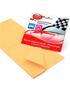 Tradineur - Bayeta limpiacristales punzonada para coche, superficie suave, limpieza interior, lavado exterior de vehículos, vent