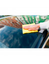 Tradineur - Bayeta limpiacristales punzonada para coche, superficie suave, limpieza interior, lavado exterior de vehículos, vent