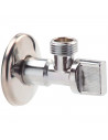 Tradineur - Llave de escuadra para grifos de 1/2" - Fabricación de acero - Herramienta definitiva para fijar sujetadores industr
