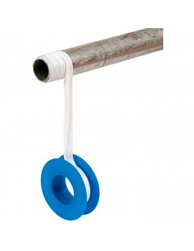 Tradineur - Pack de 3 cintas teflón - Fabricado en PTFE - Selladores y Adhesivo - Aptos para superficies como metal, plástico, P