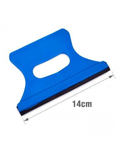 Tradineur - Rascador de hielo para coches - Fabricación de plástico y acero - Fácil de limpiar y resistente a la corrosión - 14