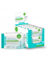 Tradineur - Toallitas Refrescantes - Incluye 20 Unidades - Material Natural - Alumbre, Aloe vera y Camomila - Fibras 100% Origen