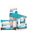Tradineur - Toallitas desmaquillantes Tónico agua Micelar - Tejido Exfoliante - Todo en 1, rostro, ojos y labios - Incluye 20 To