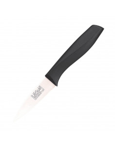 Tradineur - Cuchillo pelador de acero inoxidable 9 cm apto para lavavajillas