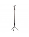 Tradineur - Perchero de pie metálico con 8 ganchos, soporte para abrigos y sombreros, estilo minimalista, para recibidor, salón