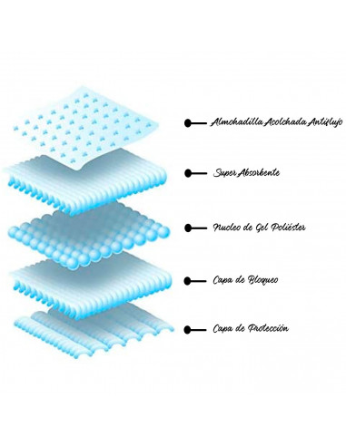 Tradineur - Empapadores de entrenamiento para mascotas - Antibacterianos, Superabsorbente, No tóxico, reciclable, anti-malos olo