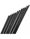 Tradineur - Pack de 12 tutores de Acero plastificado para Plantas de Ø 0,80 x 150 cm, Cuidado del jardín. Varillas para el Cuida