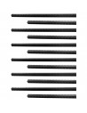Tradineur - Pack de 12 tutores de Acero plastificado para Plantas de Ø 0,80 x 120 cm, Ideal para el Cuidado del jardín. Varillas