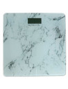Tradineur - Báscula digital de baño - Encendido a presión - Peso Máximo: 150 kg / 330 lb - Pantalla LCD - 28 x 28 cm - Diseño Im