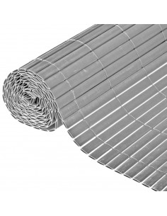 Tradineur - Valla doble cara PVC decorativa de jardín - Borde para césped, plantas, flores, decoración de exterior - 1,5 x 3 Met