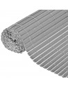 Tradineur - Valla doble cara PVC decorativa de jardín - Borde para césped, plantas, flores, decoración de exterior - 1 x 3 Metro