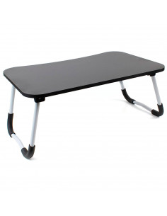 Tradineur - Bandeja plegable para cama - Fabricado en Madera - Disfruta de tus actividades en la comodidad de la cama - 60 x 40
